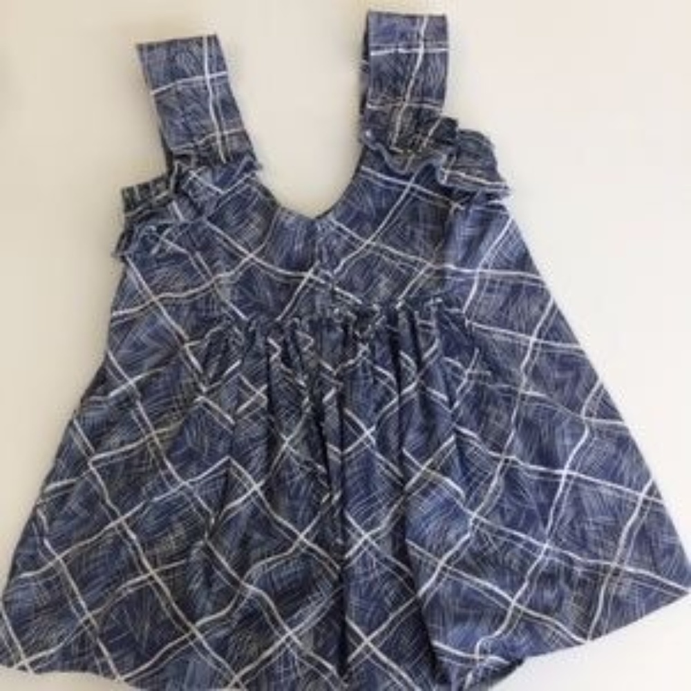 Anthropologie Girls From Savoy San Vitale Ruffled